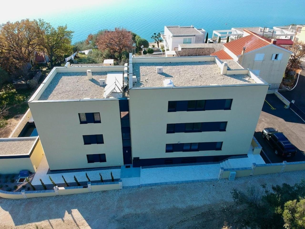 Ferienwohnung Mit Beheiztem Pool, 60 M Vom Strand Maslenica Luaran gambar
